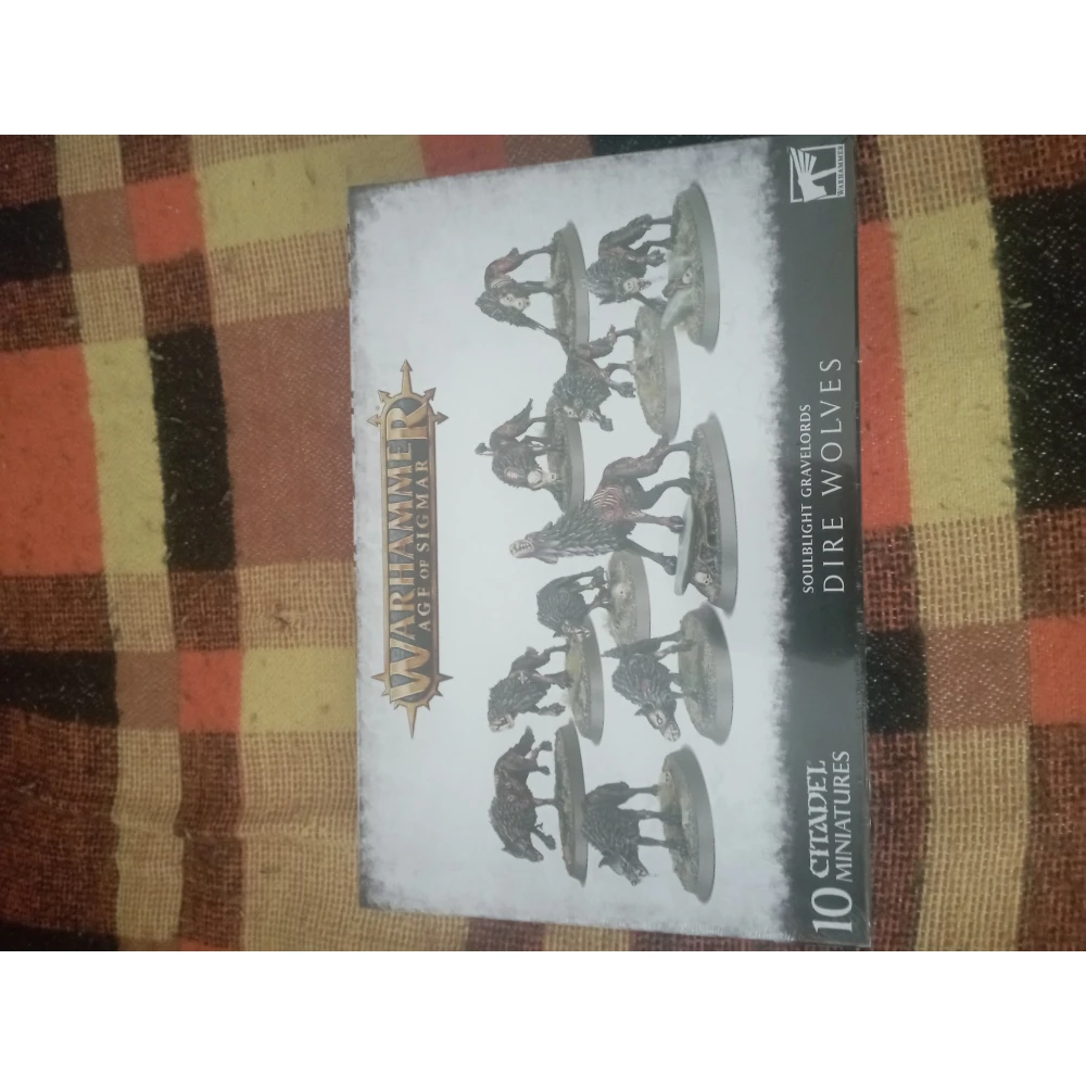 Warhammer Age of Sigmar: Soulblight Gravelords Dire Wolves