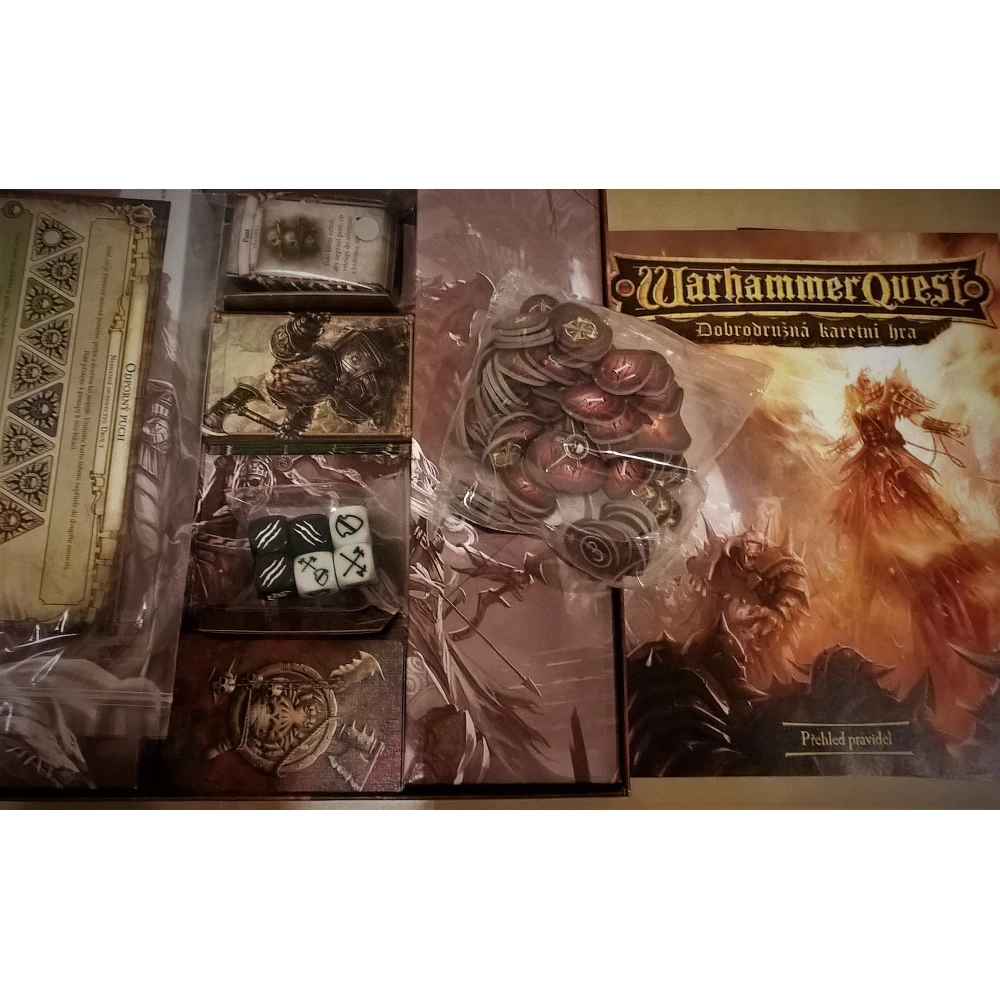 Warhammer Quest: dobrodružná karetní hra
