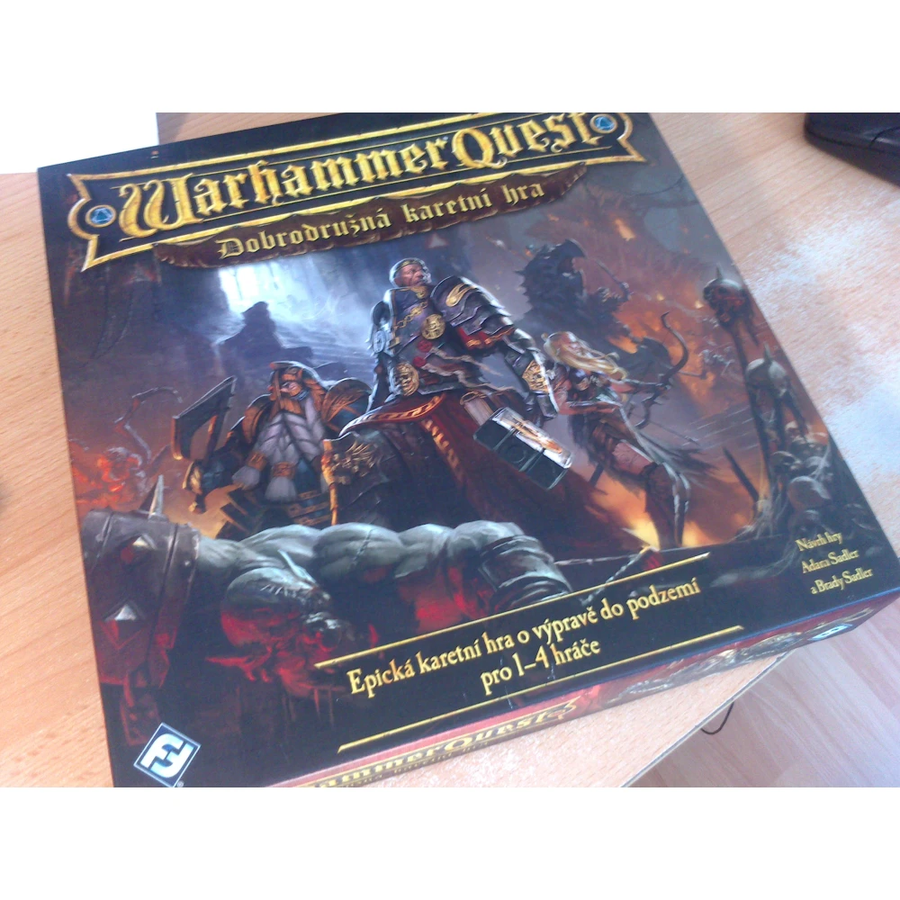Warhammer Quest: dobrodružná karetní hra