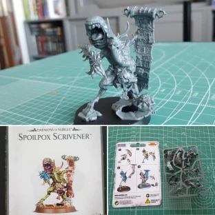 Warhammer: Spoilpox Scrivener: Herald of Nurgle