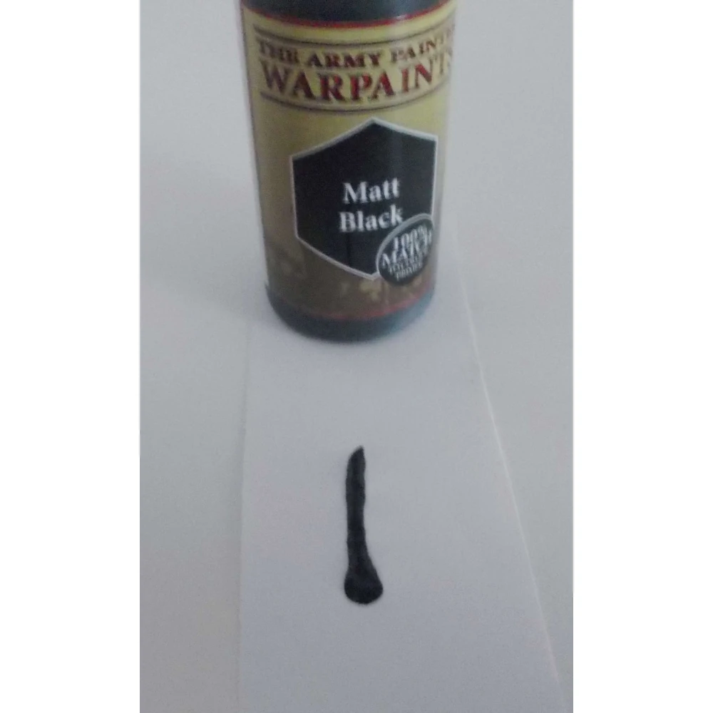 Warpaints Matt Black