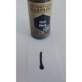 Warpaints Matt Black