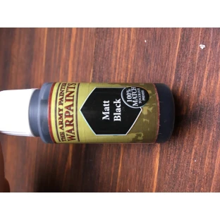 Warpaints Matt Black