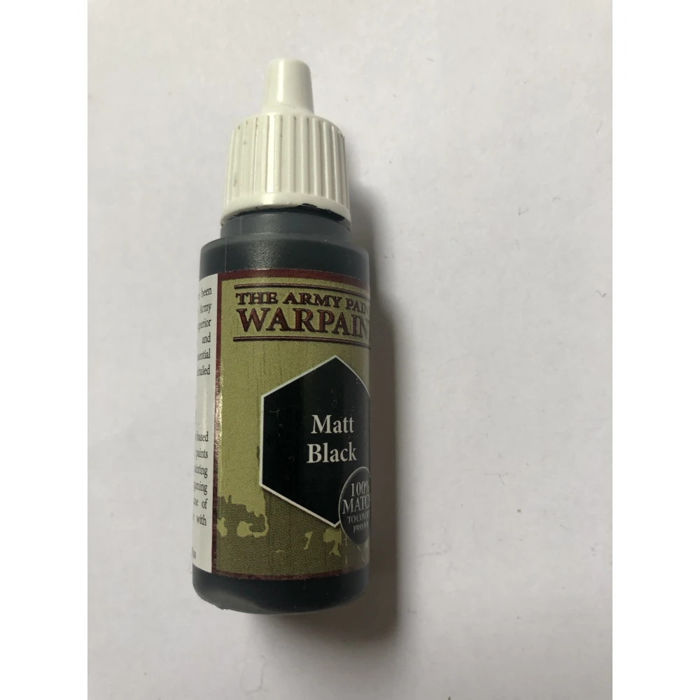 Warpaints Matt Black