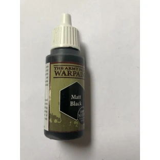 Warpaints Matt Black