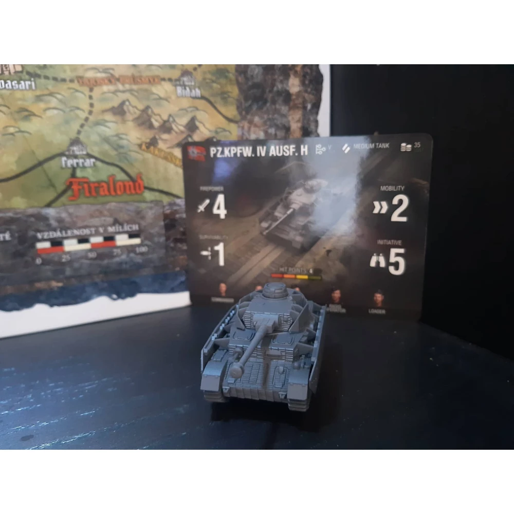 World of Tanks Miniatures Game: German Panzer IV H