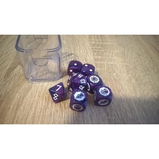 Blood Bowl - Dark Elf Dice Set