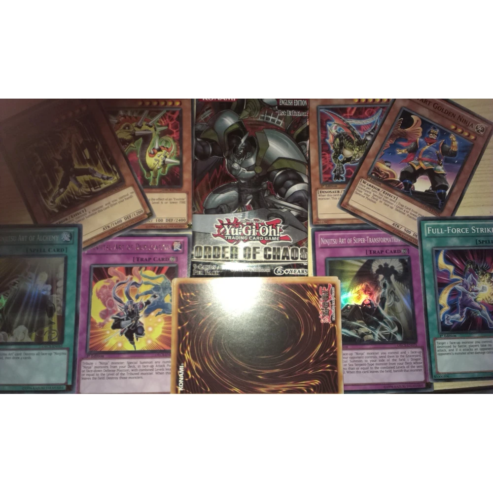 Yu-Gi-Oh! Order of Chaos booster