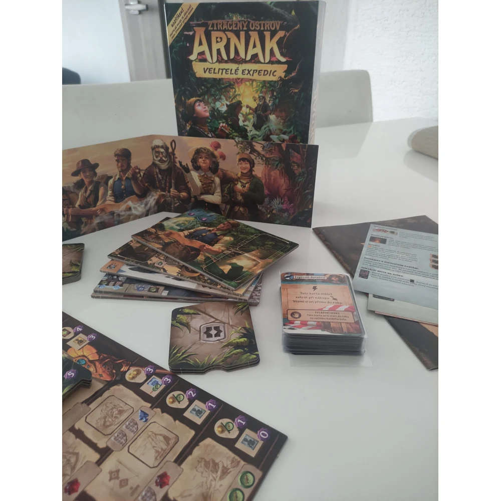 Ztracený ostrov Arnak: Velitelé expedic