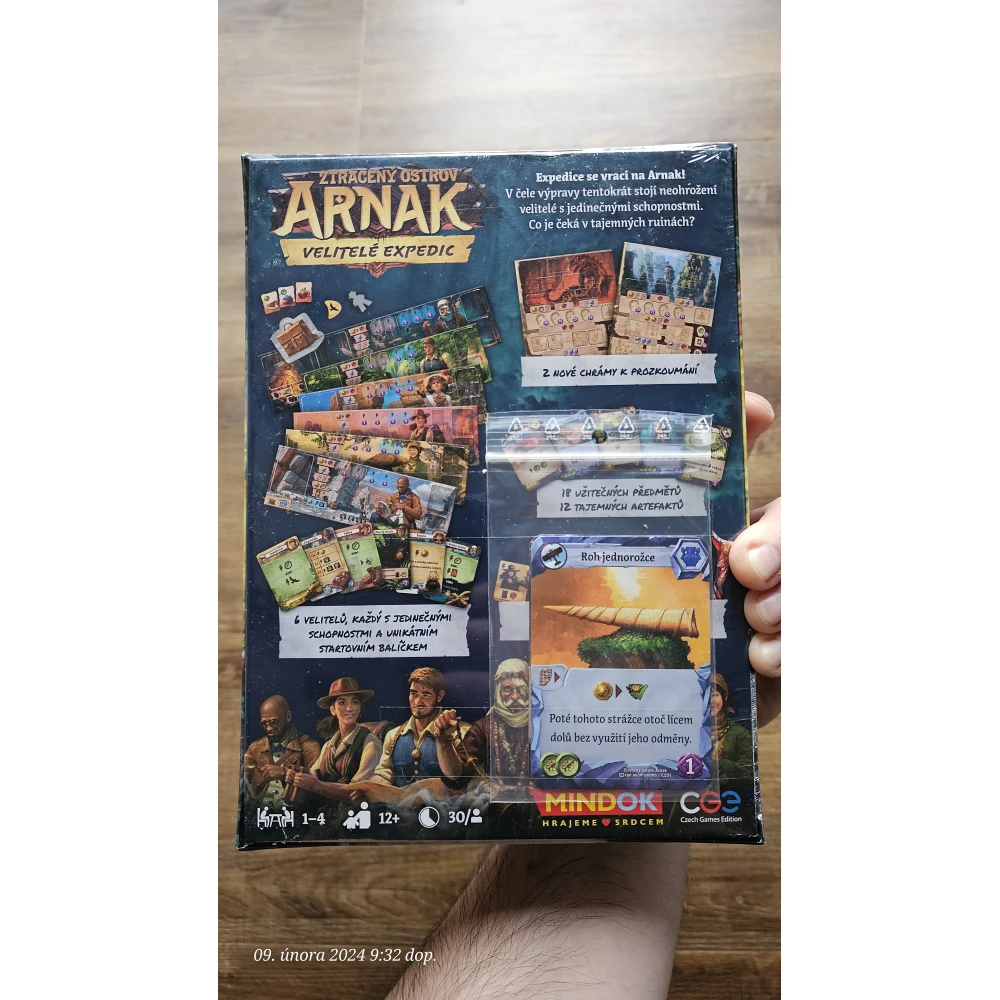 Ztracený ostrov Arnak: Velitelé expedic