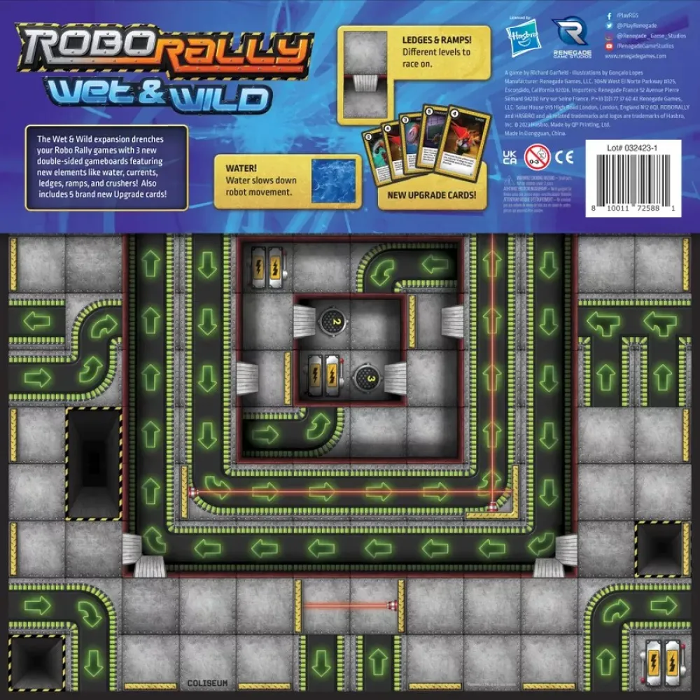 Robo Rally: Wet and Wild