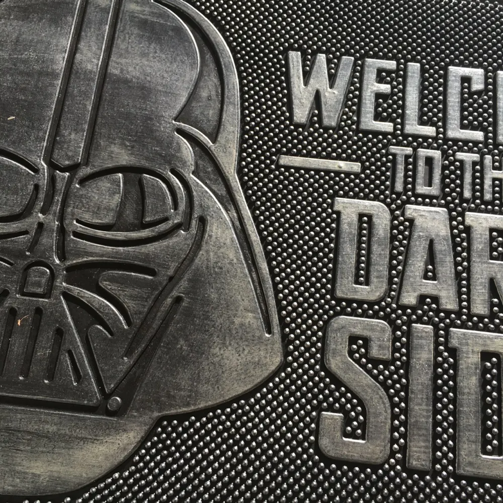 Star Wars Doormat - Welcome to the Dark Side, rubber