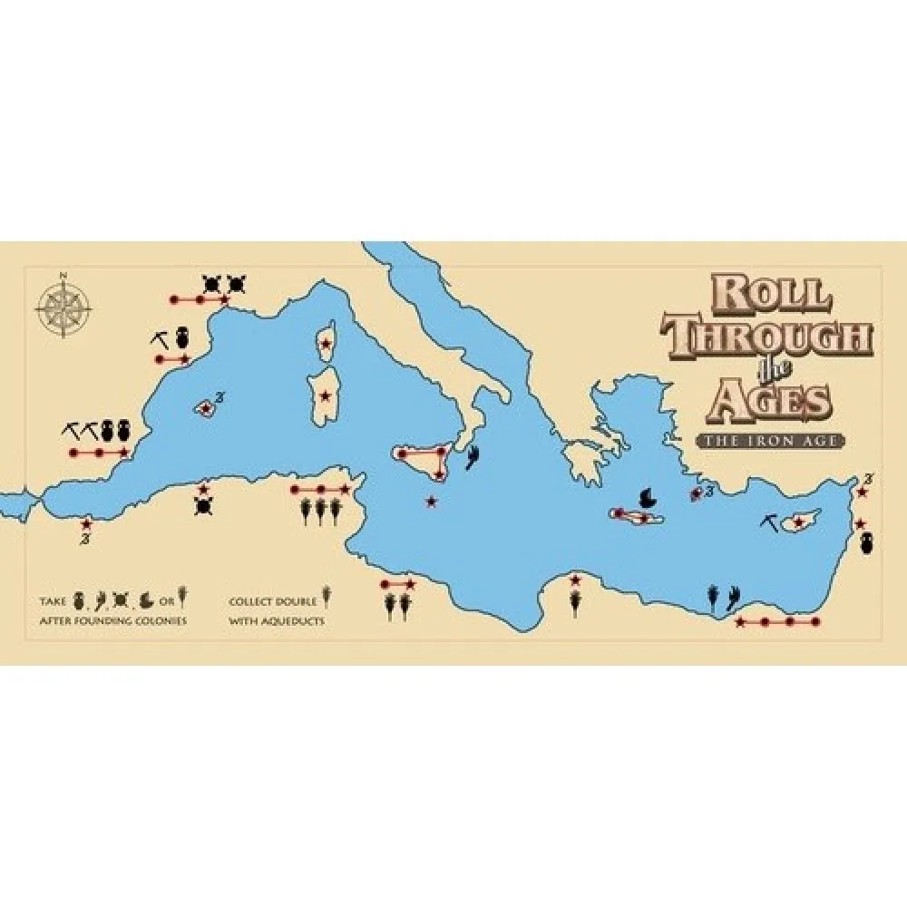 Roll Through the Ages: The Iron Age + The Mediterranean Expansion