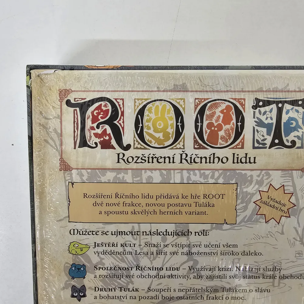 Root: Rozšíření Říčního lidu - poškozený obal