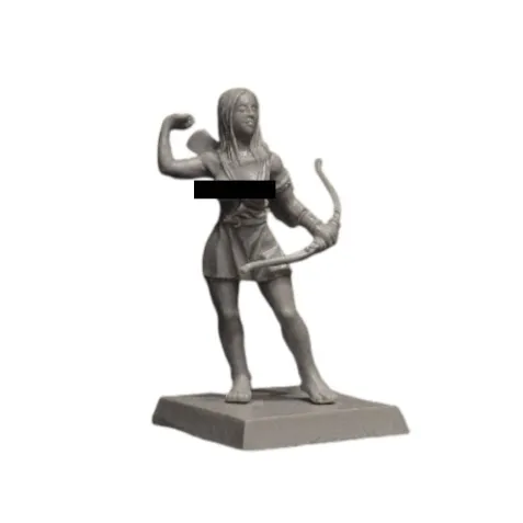 RPG Miniature - Ancient Archer