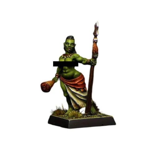 RPG Miniature - Orc Female (Unclad)