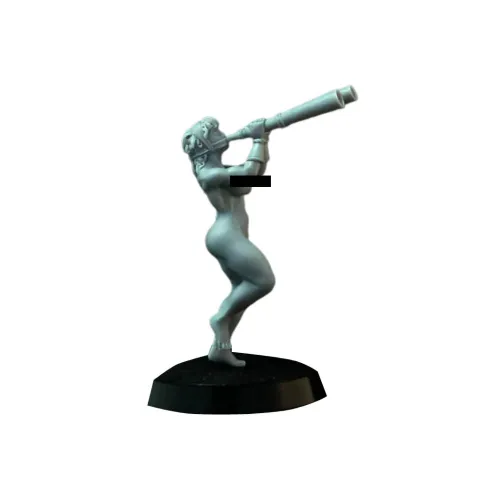 RPG Miniature - Foot Musician (nude)