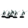 RPG miniatures - Posing Warrior Women Squad (nude, 5 pcs)