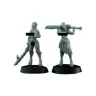 RPG miniatures - Space Sisters (nude)