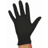 Disposable Gloves Black - Sirius 100pcs (M)