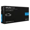 Disposable Gloves Black - Sirius 100pcs (M)