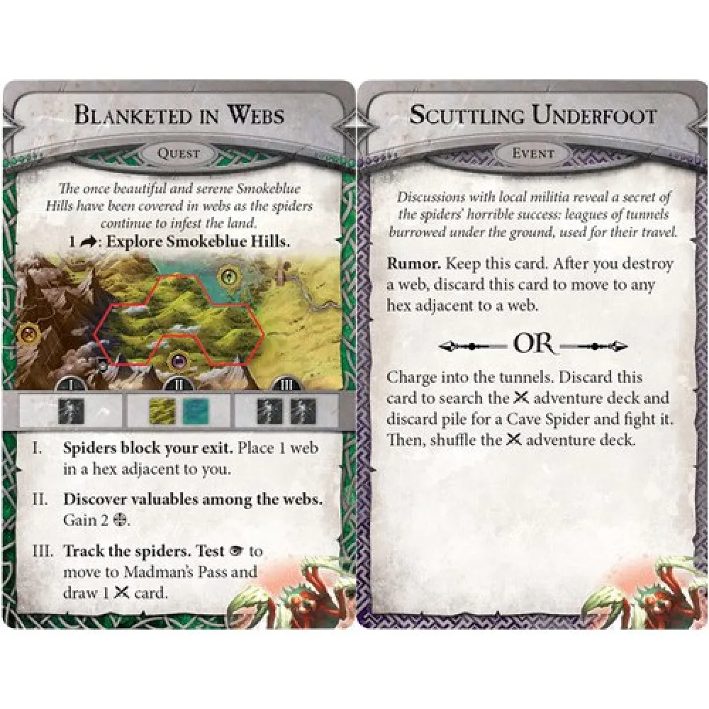 Runebound (Third Edition): Caught in a Web