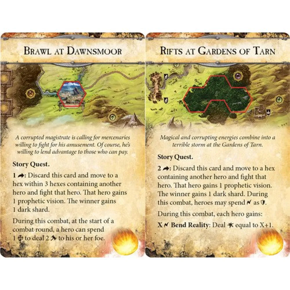 Runebound (třetí edice): Fall of the Dark Star Scenario