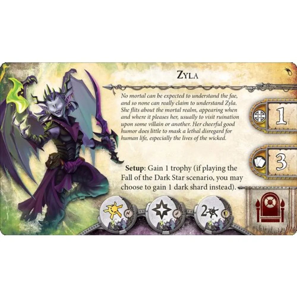 Runebound (třetí edice): Fall of the Dark Star Scenario