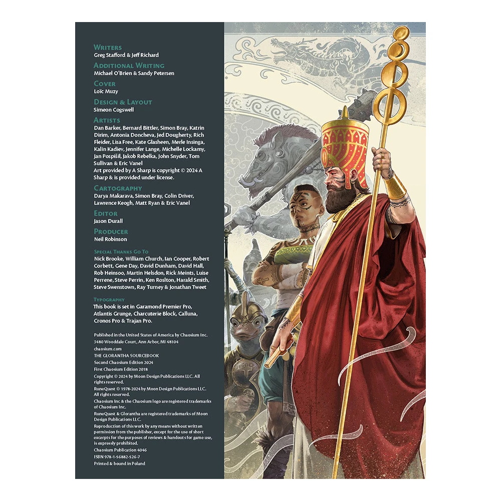 RuneQuest: The Glorantha Sourcebook (2nd Edition)