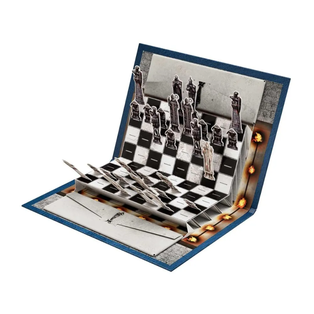Šachy Harry Potter - Pop-Up Wizard Chess Set