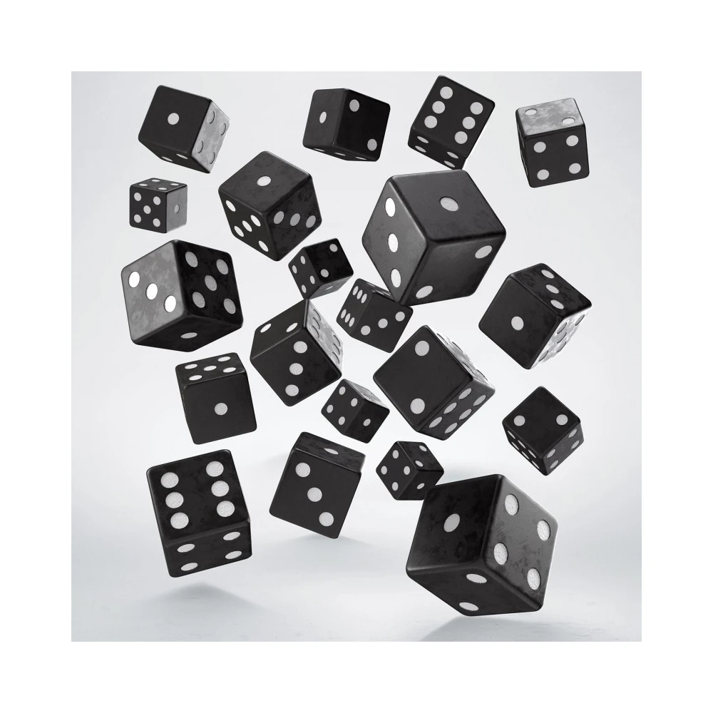 Set of six-sided dice (20 pcs)