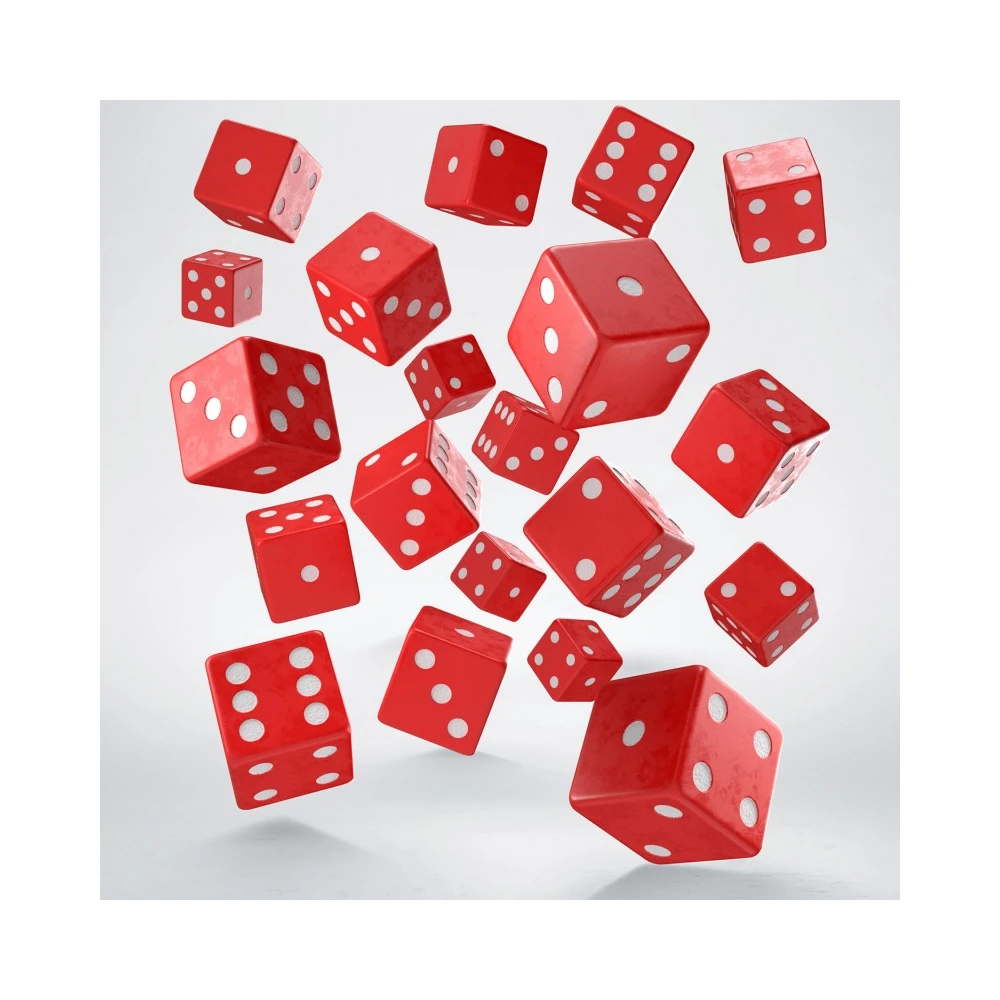 Set of six-sided dice (20 pcs)