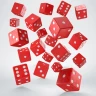 Set of six-sided dice (20 pcs)