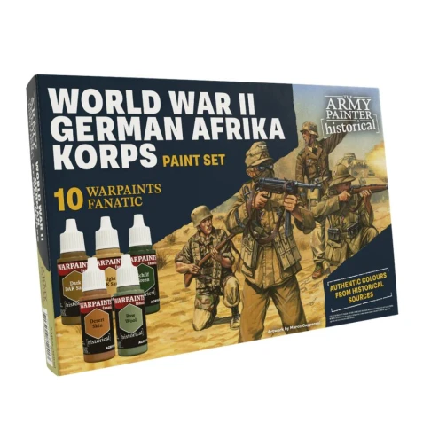 Sada barev Army Painter: Historical - WWII German Afrika Korps
