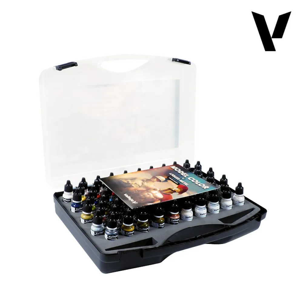 Vallejo Paint Set: Combination Case (80 pcs)
