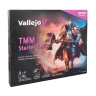 Vallejo Farbset: True Metallic Metal Starter Set (12 Stk.)