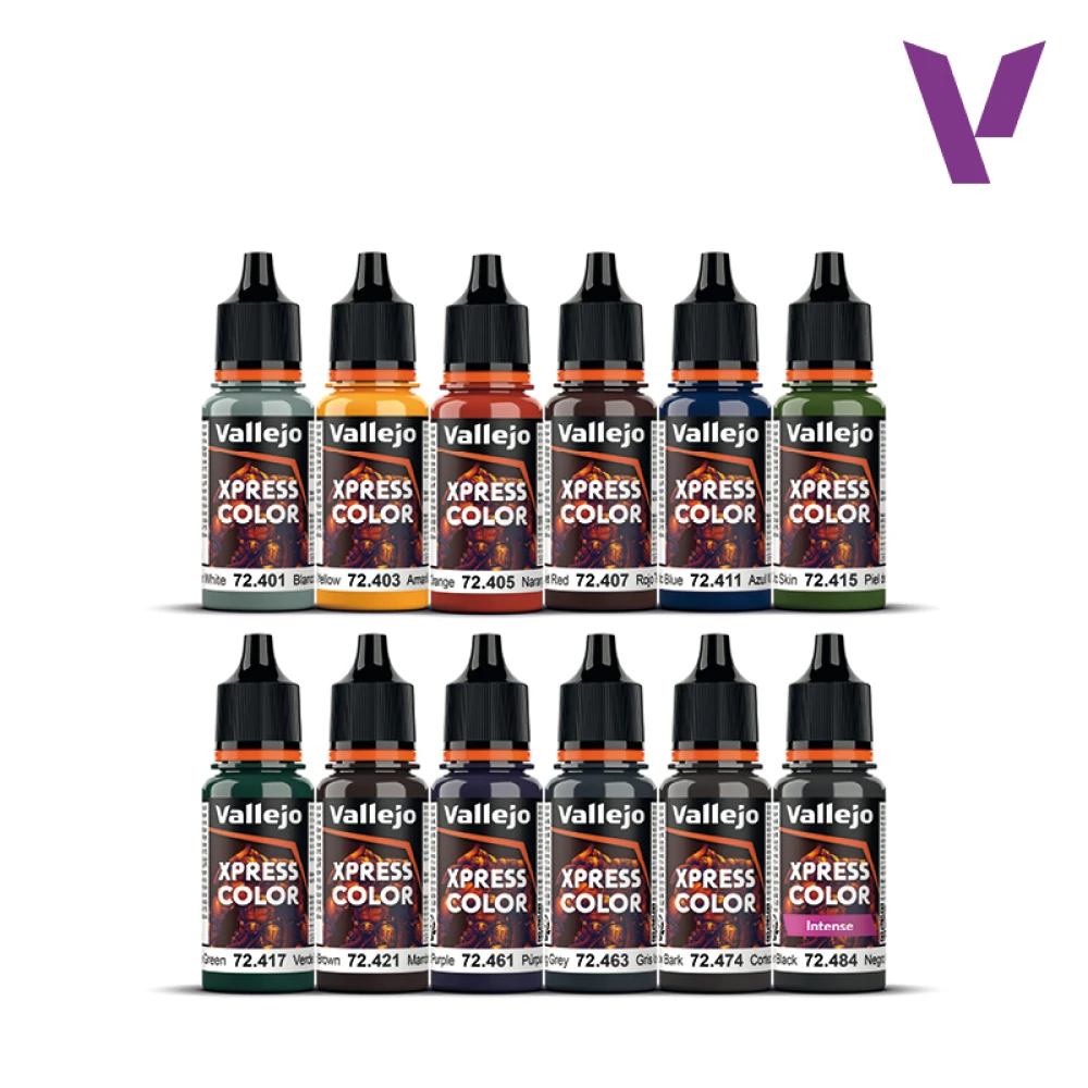 Sada farieb Vallejo: Xpress color Starter set