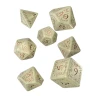Elfen-Jumbo-Würfelset - Glitzernd Beige und Kupfer