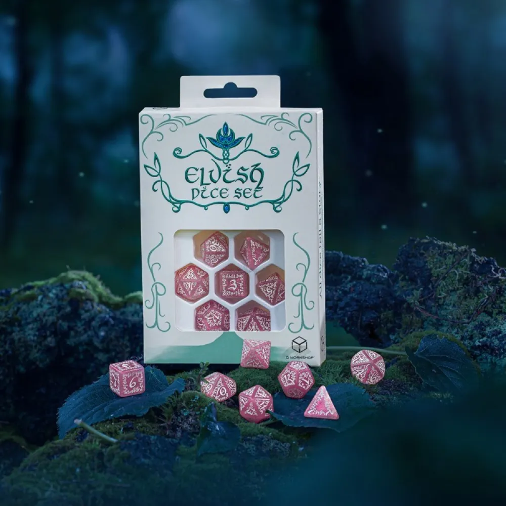 Elven Dice Set - Noble Colors