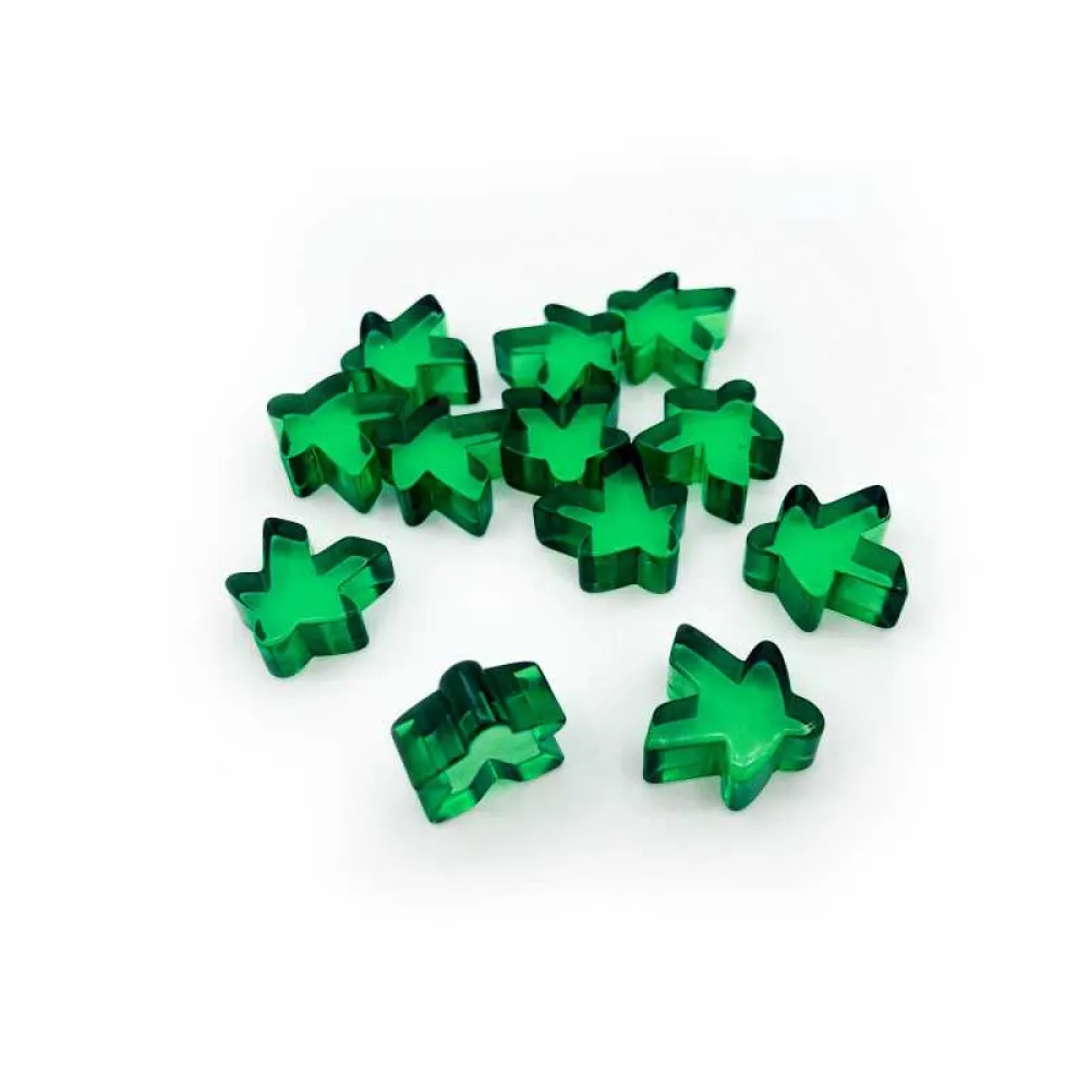 Meeple figure set - transparent
