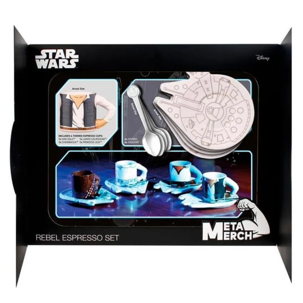 Star Wars Espresso Mug Set - Rebel (4 pcs)