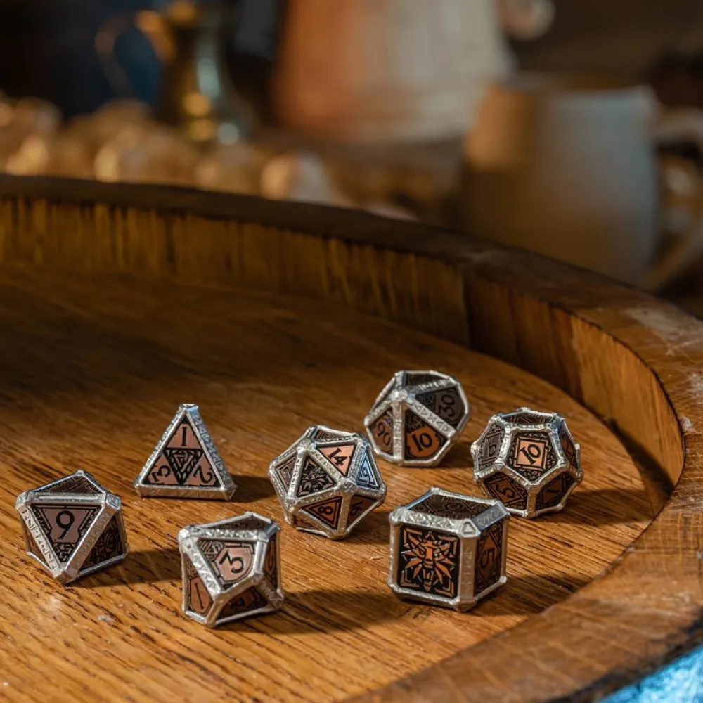 The Witcher Hybrid Dice Set - Nigredo