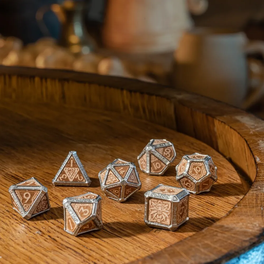 The Witcher Hybrid Dice Set - Wolfsbane