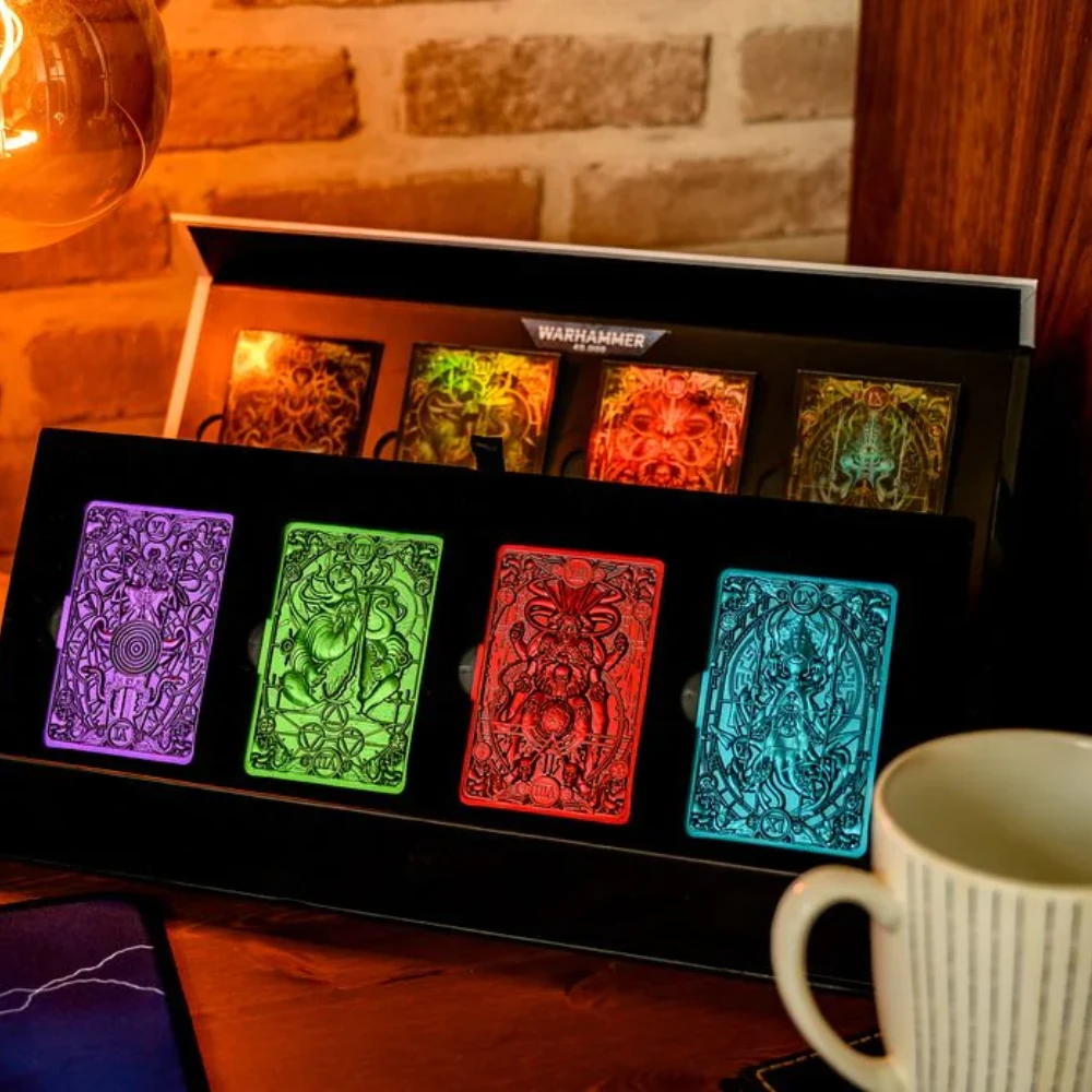 Sada ingotů Warhammer 40000: Chaos Emperor’s Tarot Set - poškozeno