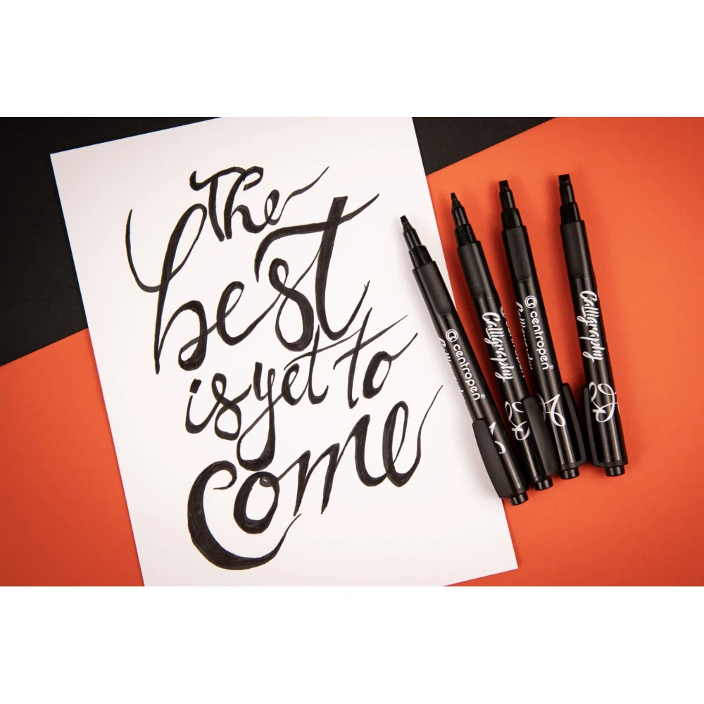 Centropen Calligraphy Marker Set (4 pcs)