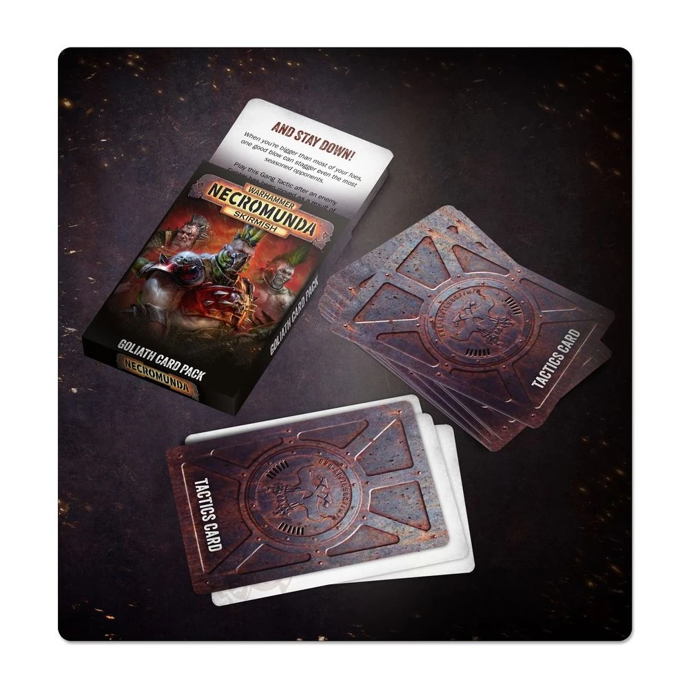Sada karet Necromunda: Goliath Card Pack