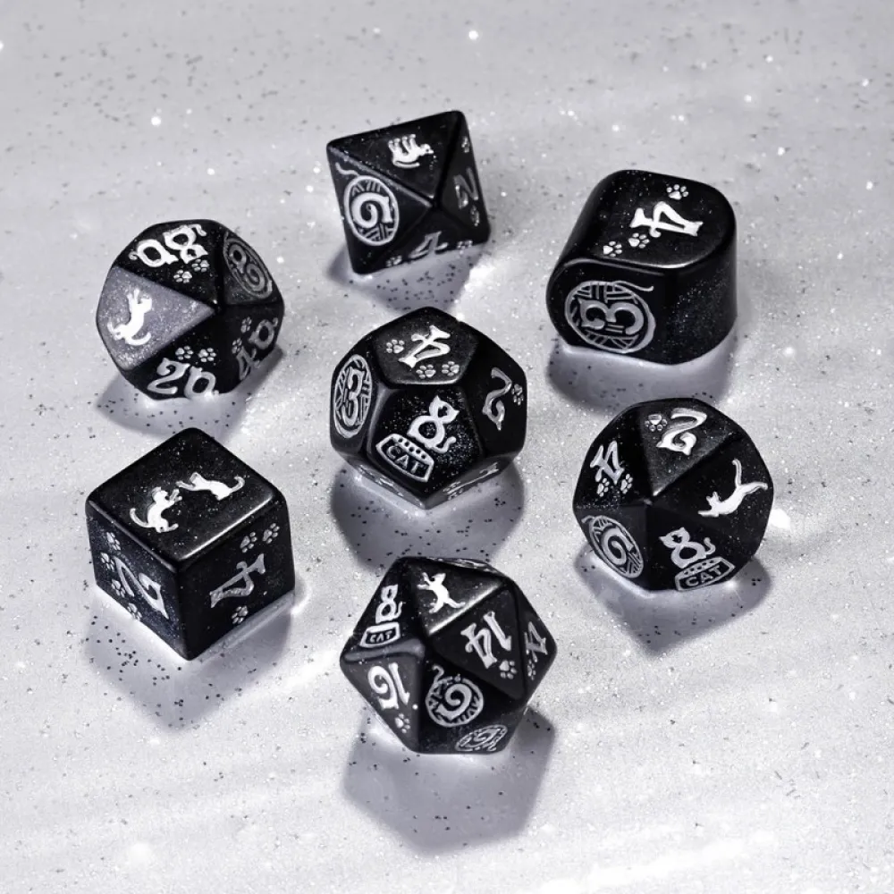 Cat Dice Set - Modern