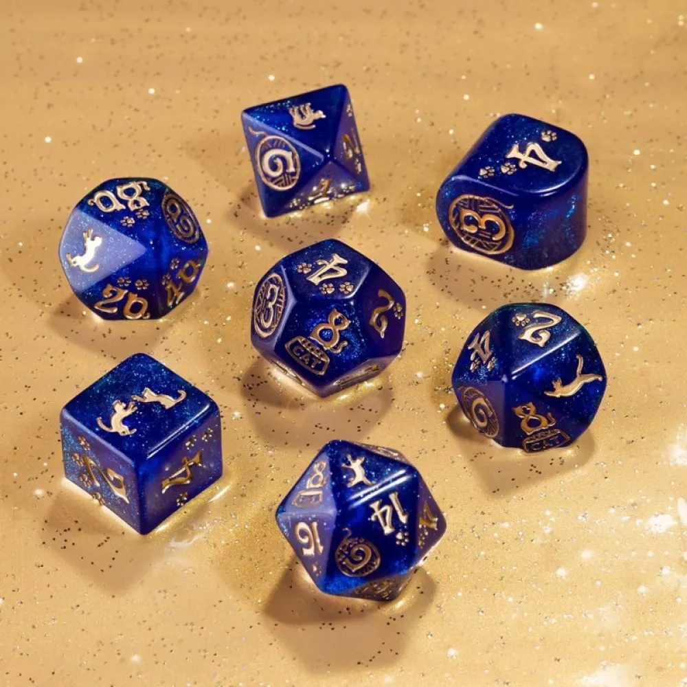 Cat Dice Set - Modern