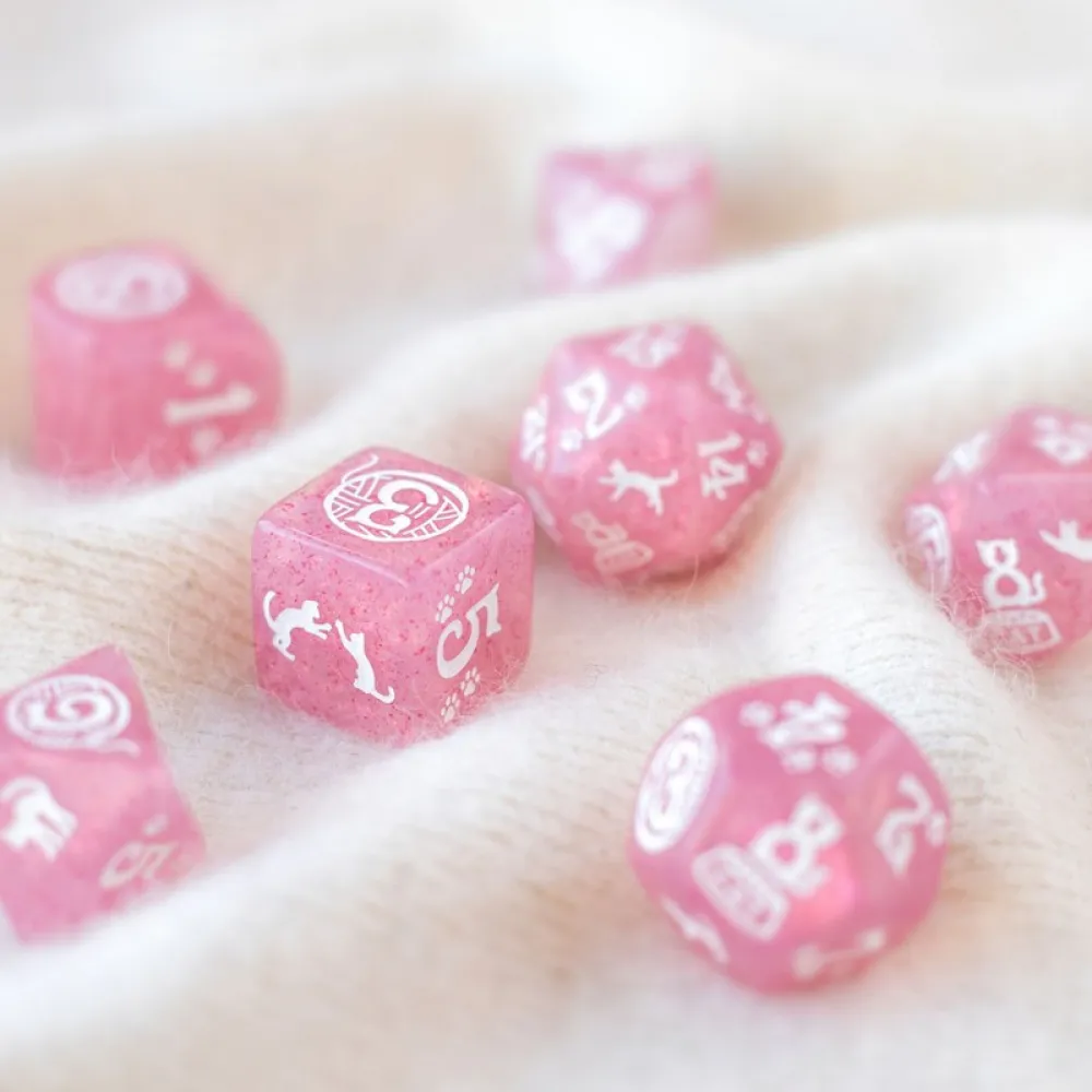 Cat Dice Set - Modern