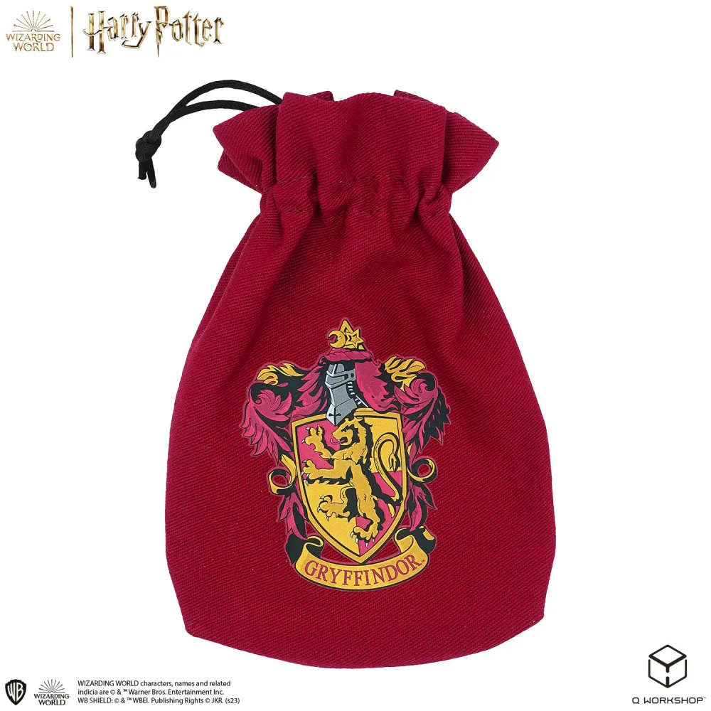 Harry Potter Dice Set and Pouch - Gryffindor
